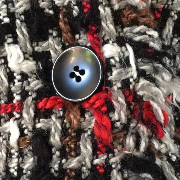 NWOT Tara Ryan Multi-Color Knitted Jacket Blazer - Picture 6 of 8